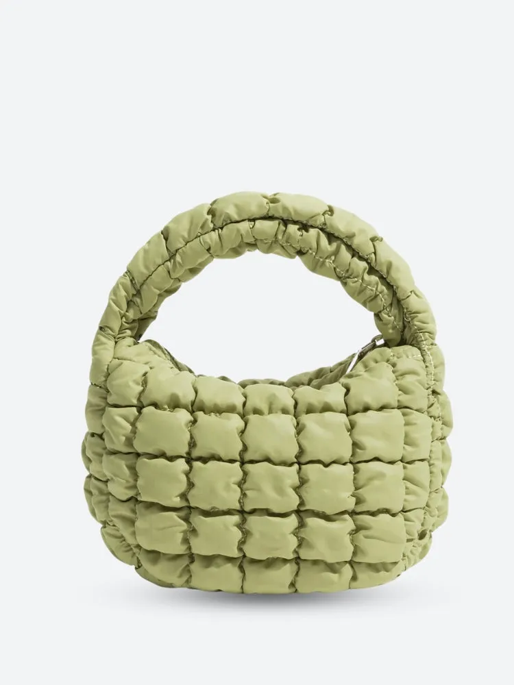 Y2K Mini Round Quilted Bag